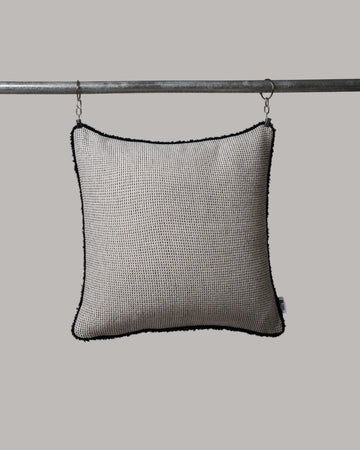 Light Grey - Black Piping