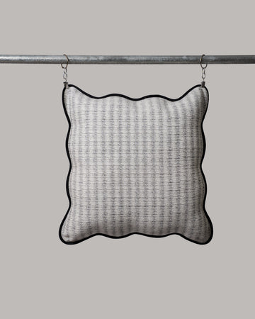 Light Grey - Black Piping