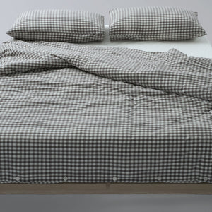 CHECK Washed Cotton Bedding (TEST)