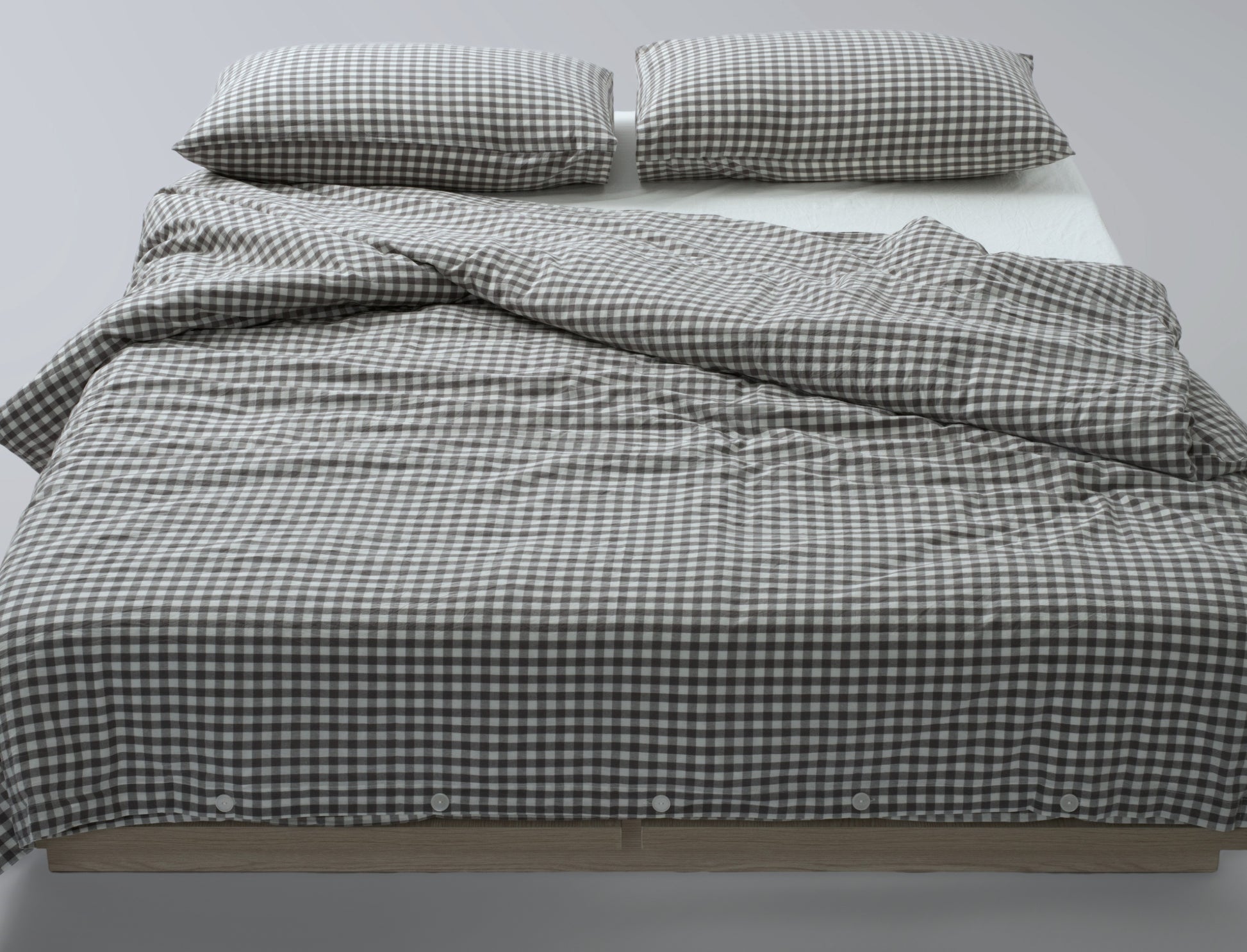 CHECK Washed Cotton Bedding (TEST)