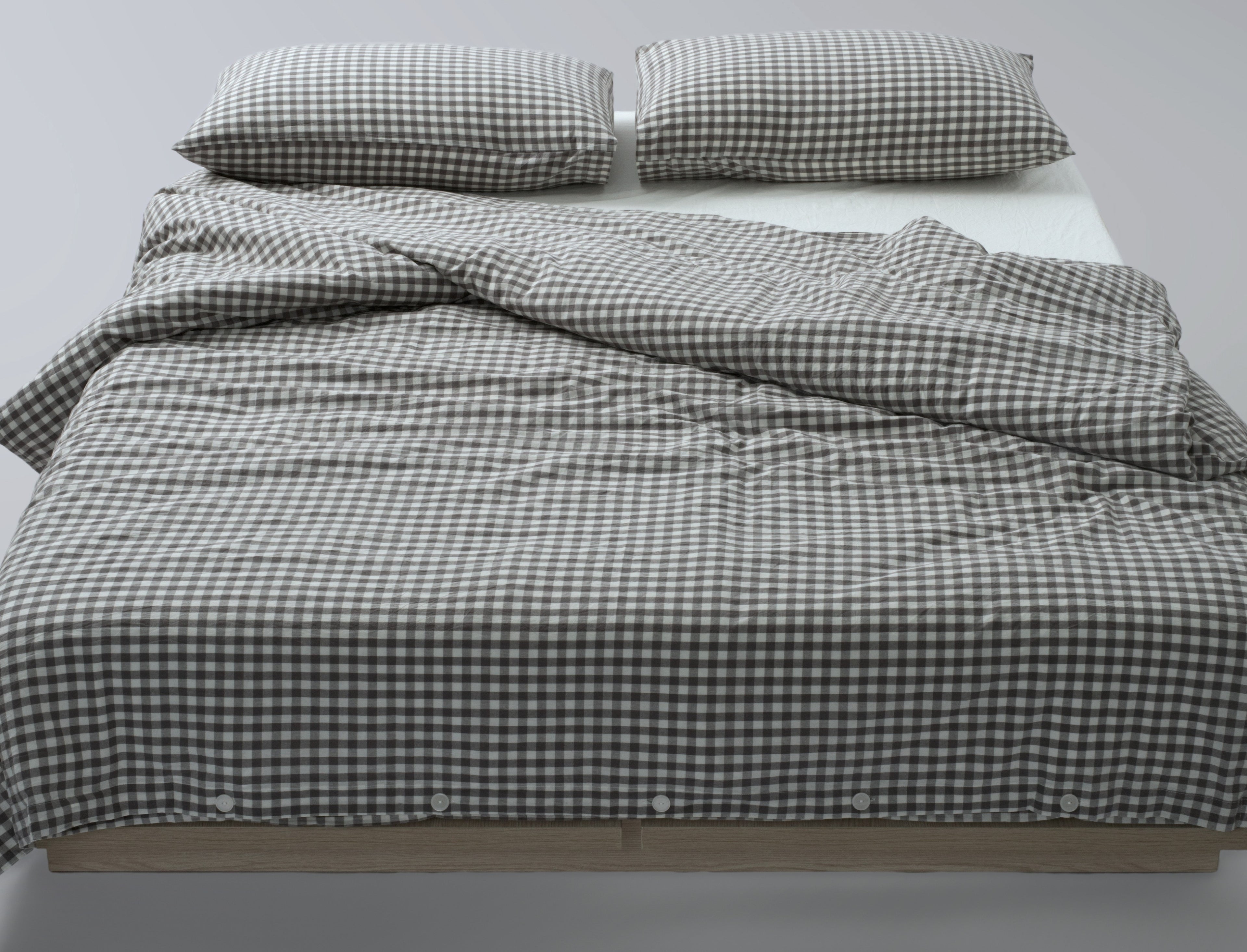 CHECK Washed Cotton Bedding (TEST)