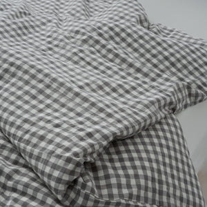 CHECK Washed Cotton Bedding (TEST)