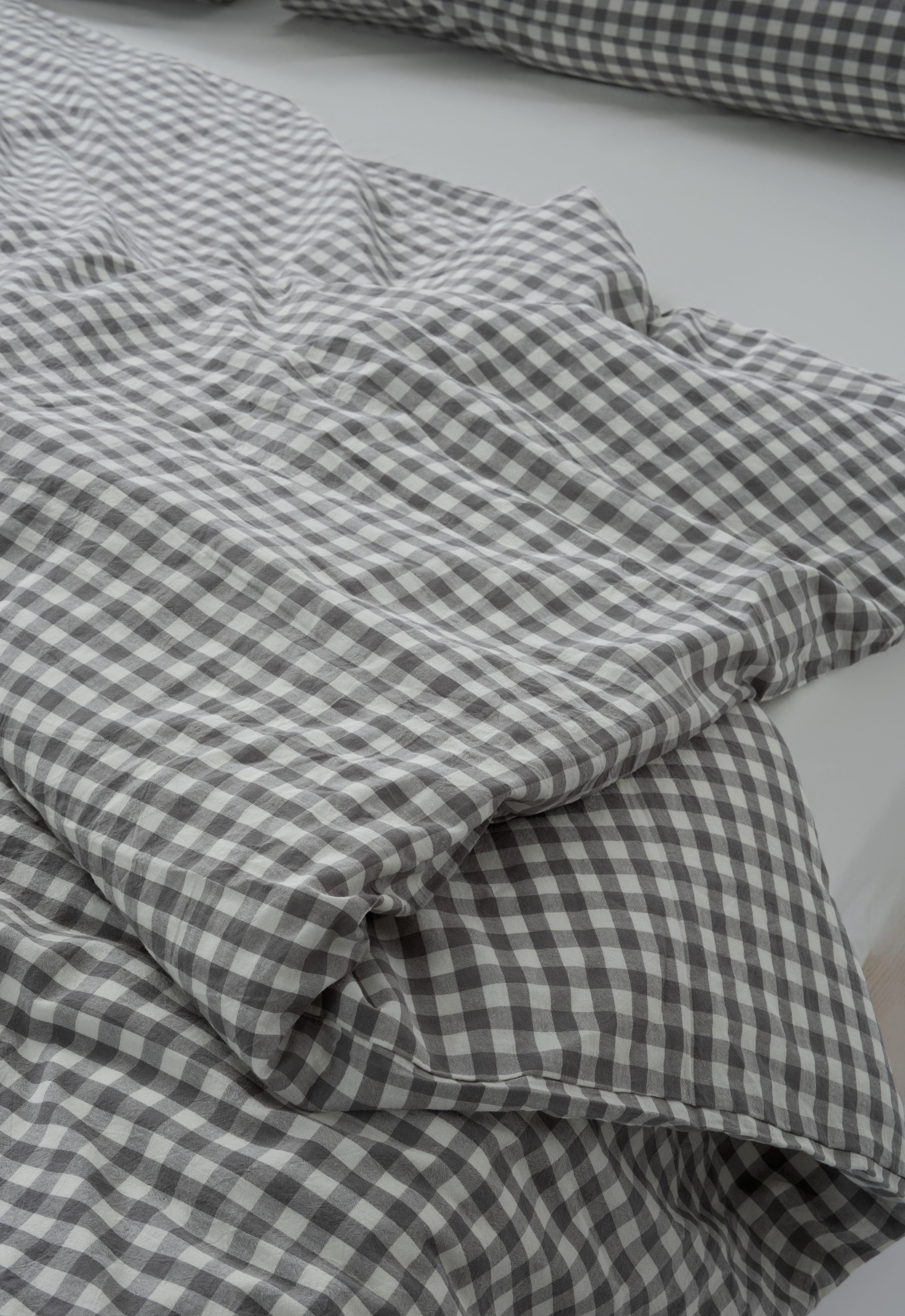 CHECK Washed Cotton Bedding (TEST)
