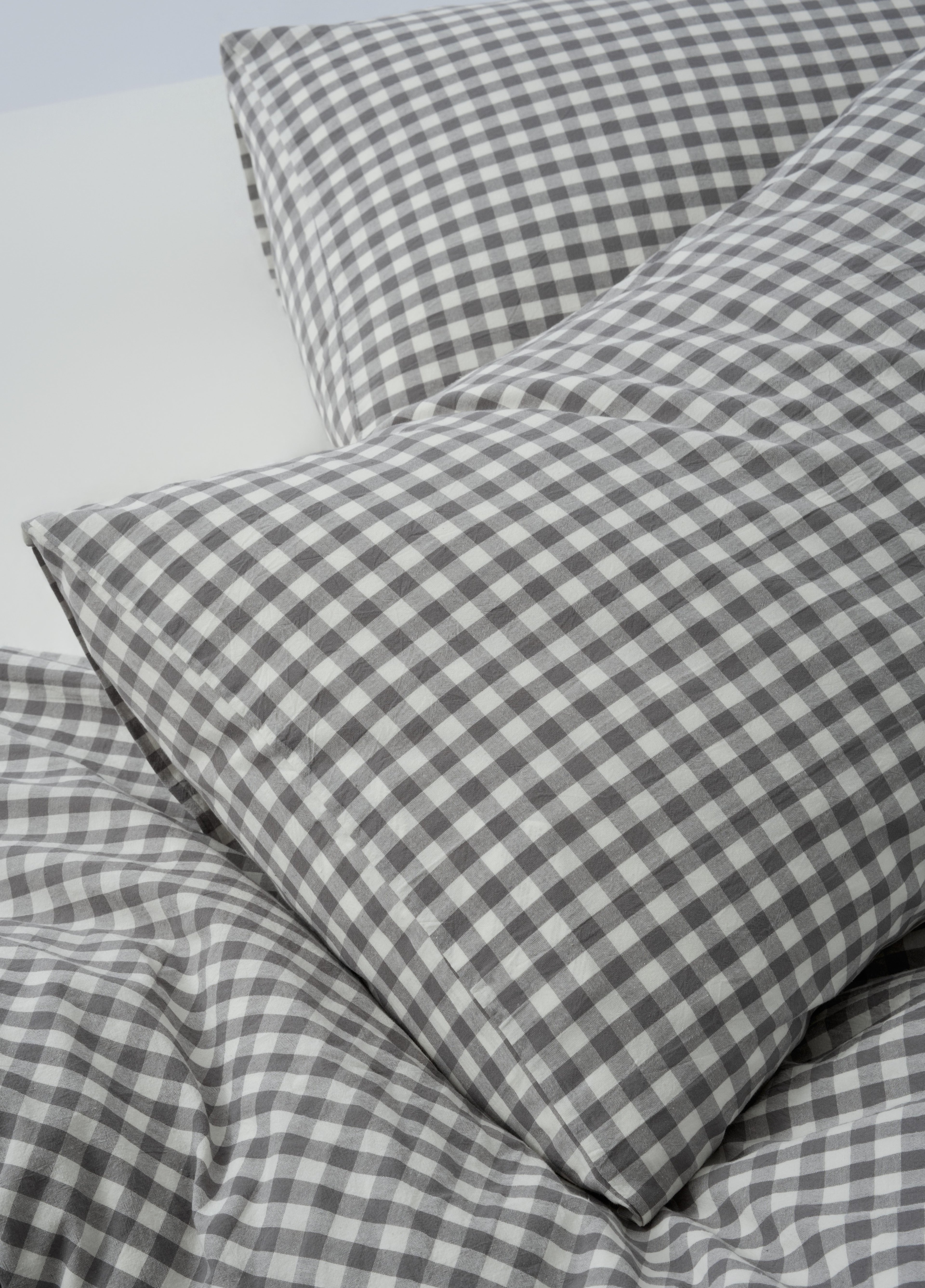 CHECK Washed Cotton Bedding (TEST)